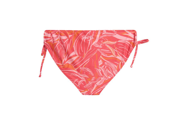 Animal Womens/Ladies Iona Recycled Side Tie Bikini Bottoms (Fiery Coral) (20 UK)