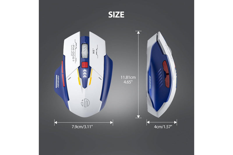 INPHIC F9 2.4G Wireless Silent Gaming Office Mouse - NZ Stock