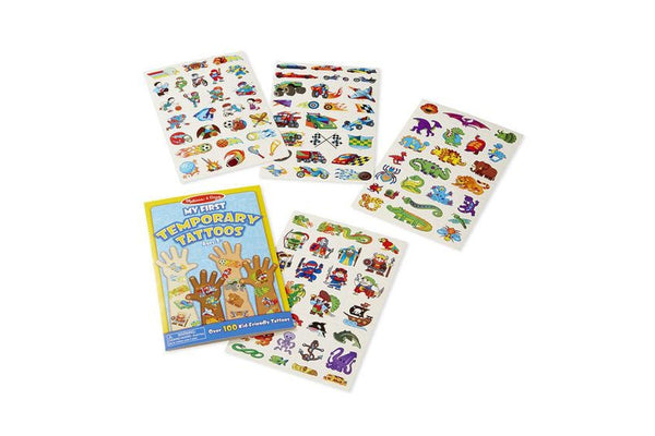 Melissa & Doug: My First Temporary Tattoos Blue