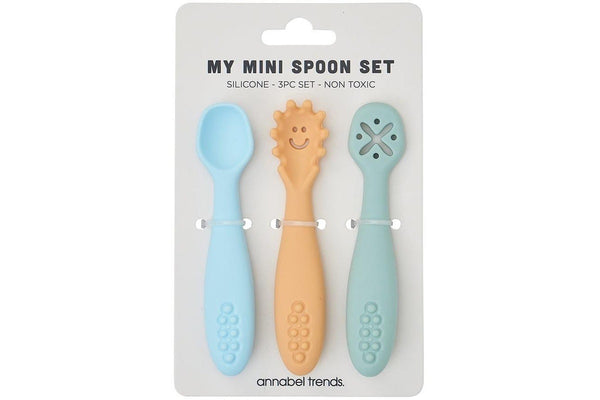 Annabel Trends: Silicone Cutlery Set - Seaside (Set of 3)