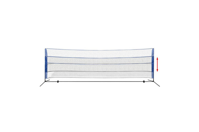 Badminton Net Set With Shuttles 500X155 Cm -