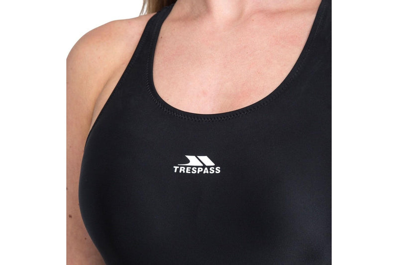 Trespass Womens/Ladies Adlington Swimsuit/Swimming Costume (Black) (M)