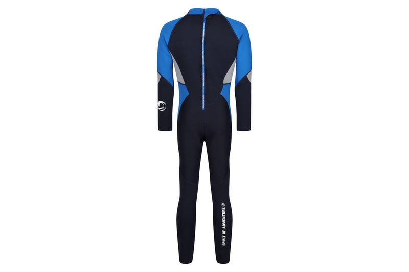 Regatta Mens 3mm Thickness Full Wetsuit (Navy/Oxford Blue/Silver Grey) (XL-XXL)