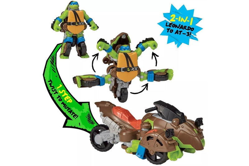 TMNT: Twist 'N' Mutate Vehicle - Leonardo