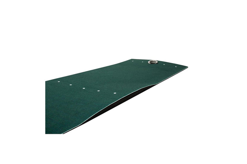 SKLZ 10' Vari-Break Golf Practice Indoor Swing Training Green Mat w Putt Pocket