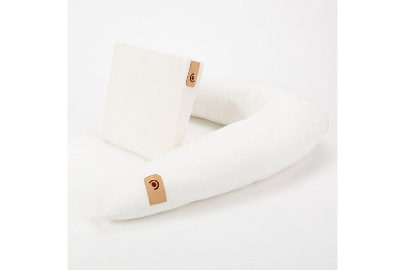 Cuddle Co: Organic Cotton Support Pillow & Wedge (2pk)