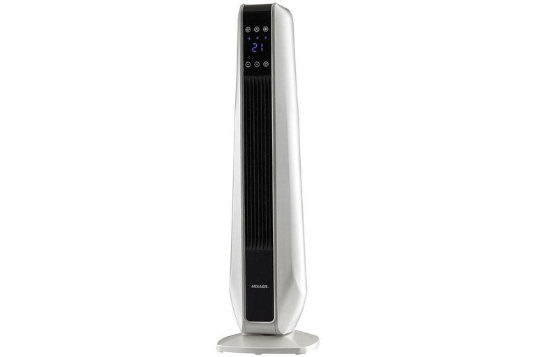 Heller 2400W Ceramic Tower Heater w/ Remote/Touch Screen/Thermostat/LED Display