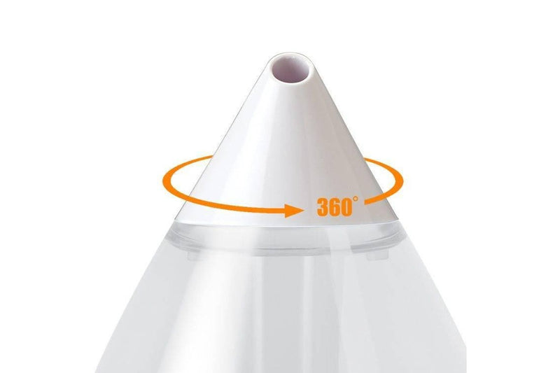 Crane: Drop Cool Mist Humidifier 3.75L - White/Clear