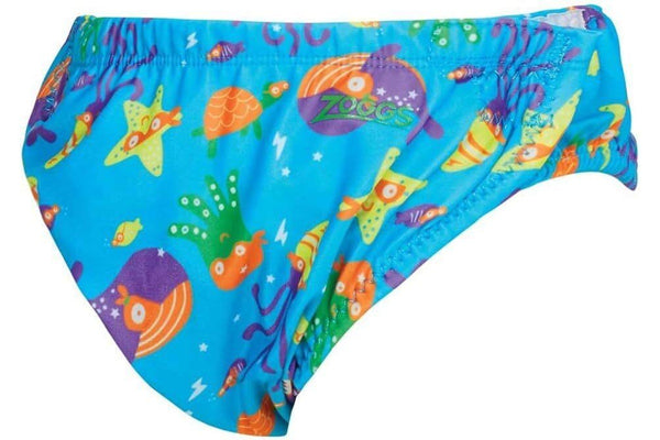 Zoggs Kids Boys Girls Adjustable Swim Nappy Nappies - 3-24 Months - Blue