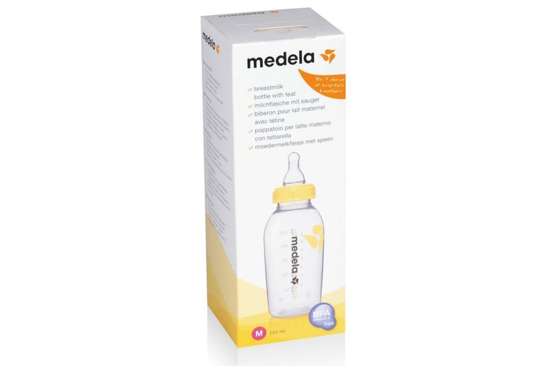 Medela: Breast Milk PP Bottle & Teat (250ml)