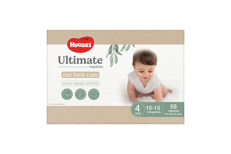 Huggies Ultimate Jumbo Nappies - Size 4