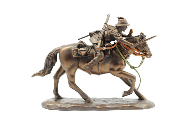 Master creations The Charge at Beersheba Light Horse Miniature Figurine ANZAC statue