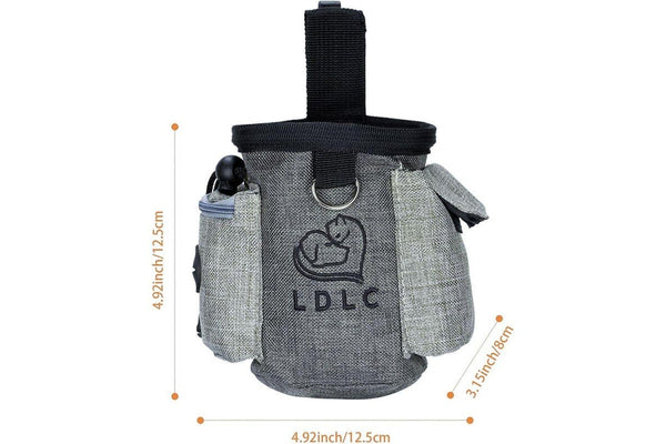 Durable Adjustable Waistband Waterproof Pet Traning Bag For Leash Toys & Food