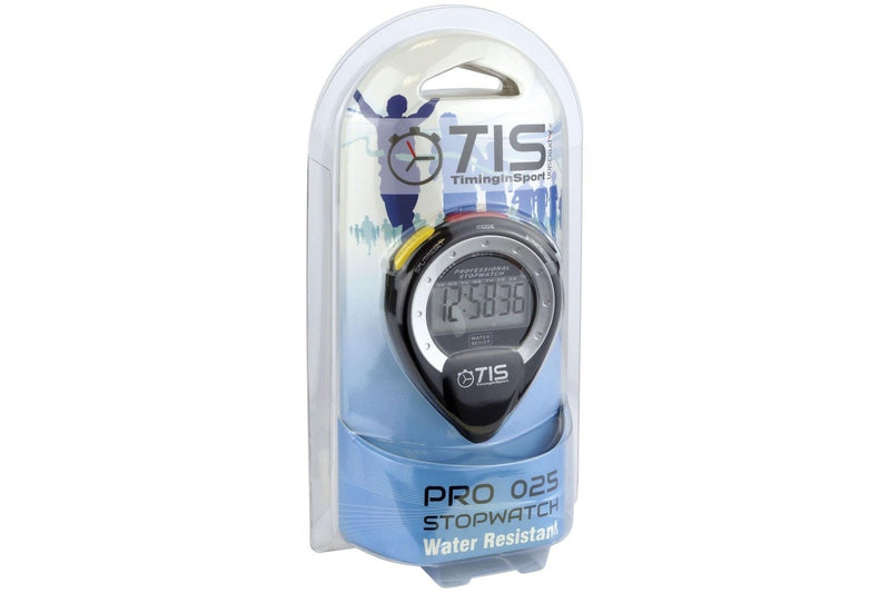 TIS Pro 025 Stop Watch (Black/White) (One Size)