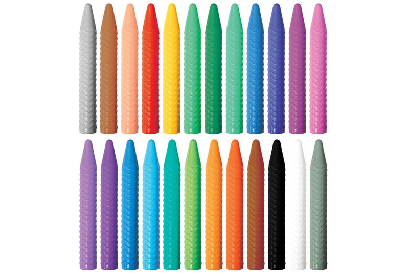 Haku Yoka: Spiral Crayons (24-Pack)