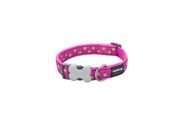 Dog Collar By Red Dingo Stars Pink By Red