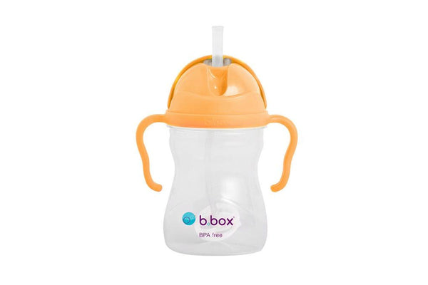 b.box: Sippy Cup V2 - Neon Orange Zing (240ml)