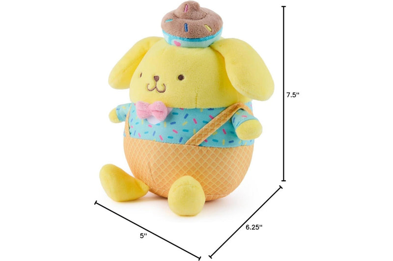 Hello Kitty: Pompompurin Ice Cream - 6" Plush