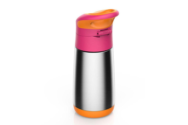 B.box Insulated Drink Bottle - Strawberry Shake (350ml)