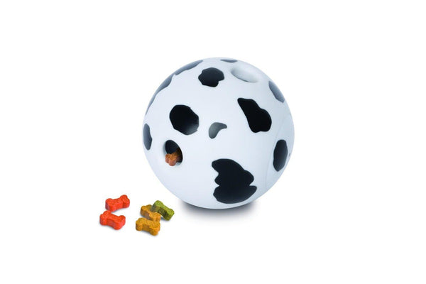 M-Pets Pongo 14cm Pet Dog Interactive Ball Treat Dispensing Sound Shaker Toy