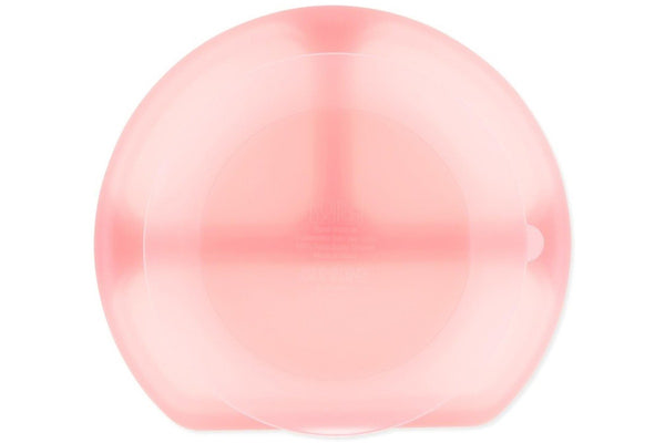 Bumkins: Jelly Silicone Grip Dish - Pink Jelly