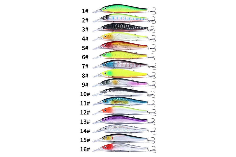 Long Casting Floating Minnow Bionic Lures 13.5cm/15.6g