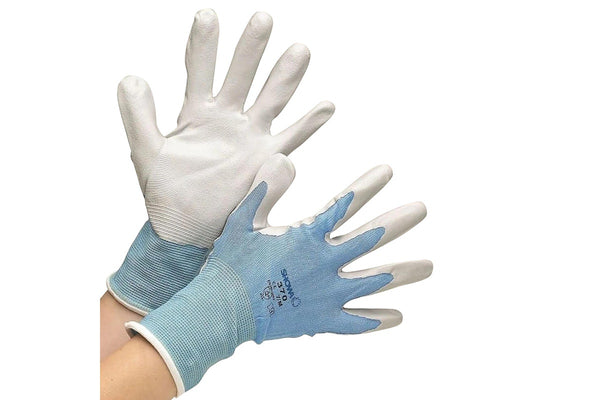 Hy5 Adults Multipurpose Stable Gloves (Blue) (L)