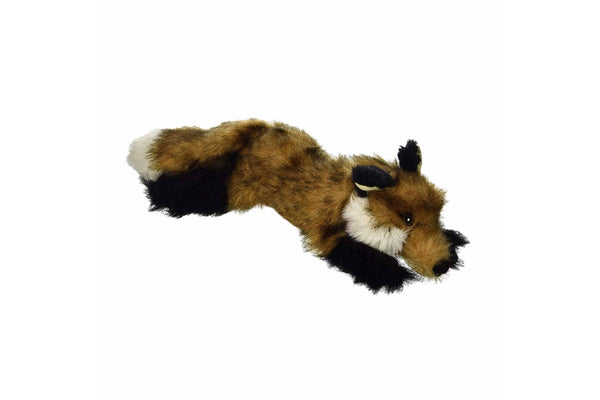 Dog Plush Toy - Fox Squeaky Interactive Large Life Like Pet Puppy Play