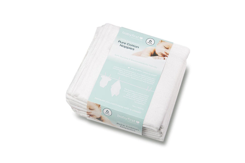 Baby First: Cloth Nappies - 6 Pack