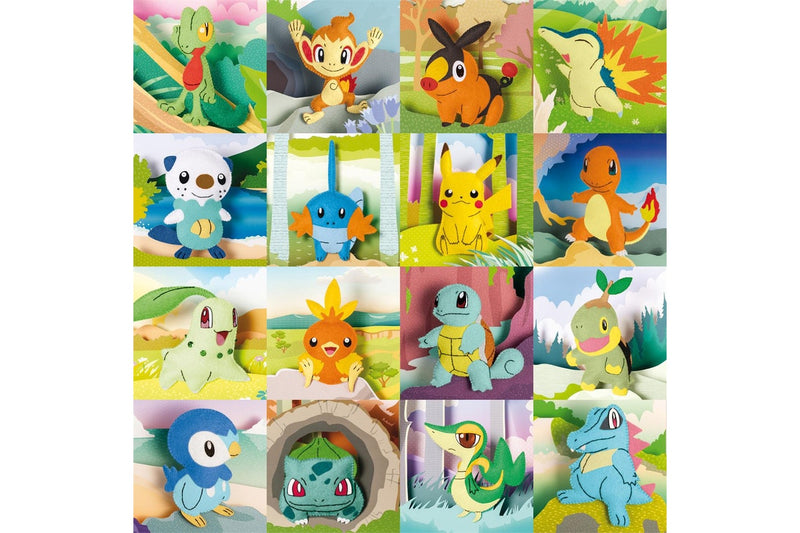 Pokemon Felties: How to Make 16 of Your Favorite Pokemon