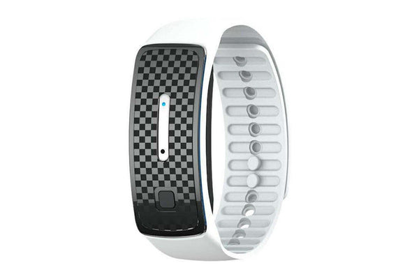 Ultrasonic Anti-Mosquito Repellent Bracelet Rechargeable Electronic Mosquito Wrist Band-White