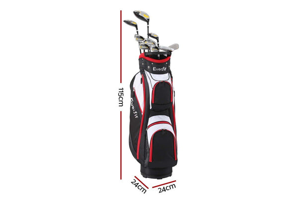 Golf Clubs Set Men Right Handed Golf Wedges Alloy Driver Golf Stand Bag