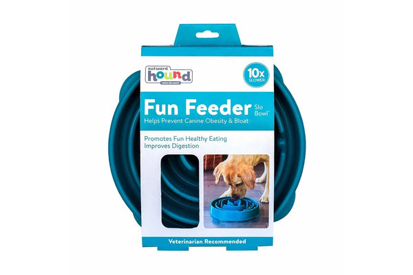 Outward Hound: Fun Feeder Teal - Large