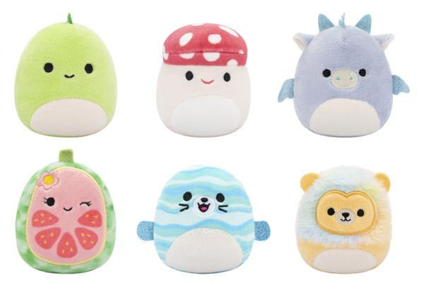 Micromallows: Floyd, Leonard, Noah & More - 2.5" 6-Pack Plush