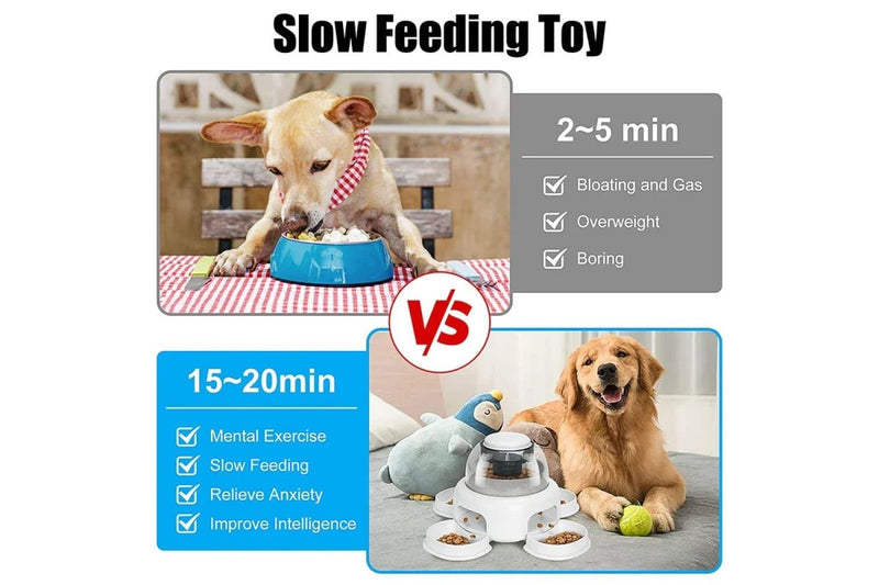 Interactive Dog Puzzle Toy Slow Feeder