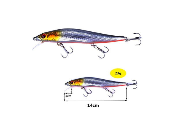 5 Piece Bionic Fishing Lure Kit