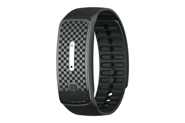 Ultrasonic Anti-Mosquito Repellent Bracelet Rechargeable Electronic Mosquito Wrist Band-Black