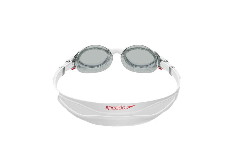 Speedo Unisex Adult 2.0 Biofuse Swimming Goggles (White/Smoke) (One Size)