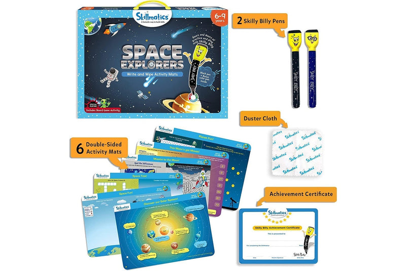 Skillmatics: Space Explorers - Reusable Activity Mat