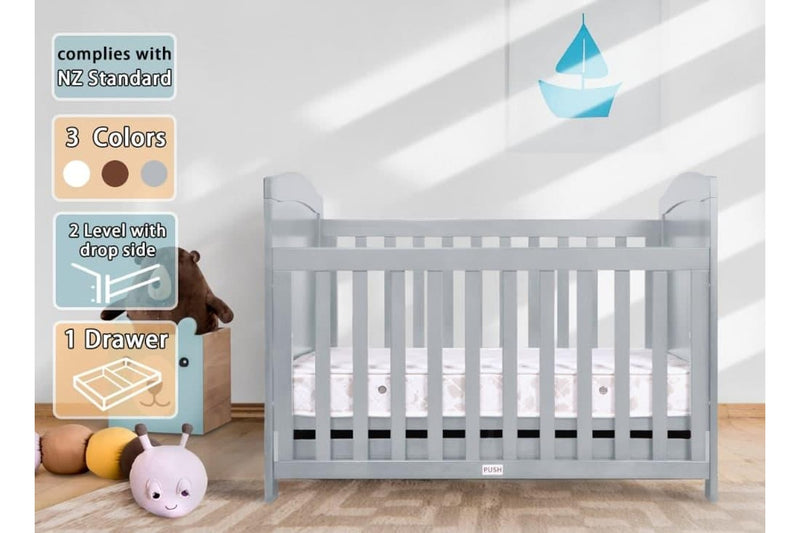 KDS Baby Cot + Mattress