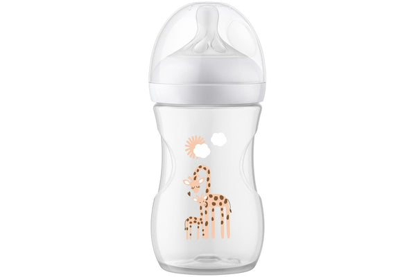 Avent: Natural Response Bottle - Giraffe (260ml)