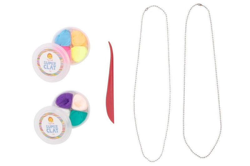 Tiger Tribe: Super Clay Necklaces - Jewellery Design Kit