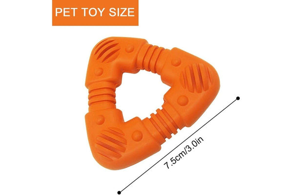 Natural Soft Rubber Dog Chew Toy For Aggressive Chewers & Play Game