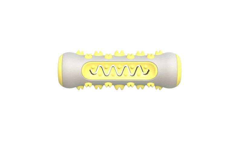 Dog Bone Chew Toy Teeth Cleaning Training Dog Toy Yellow