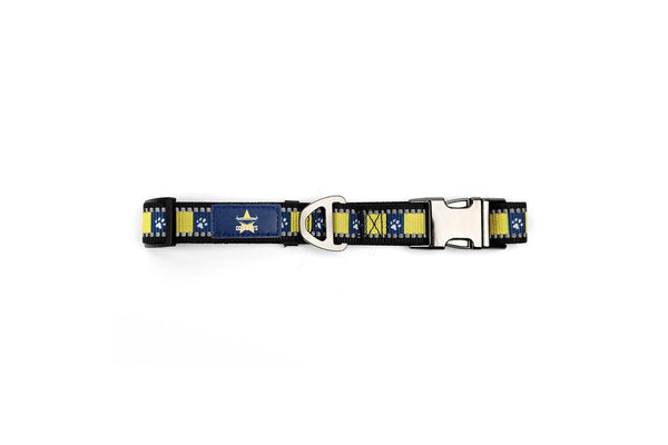 NRL North Queensland Cowboys Pet Dog Reflective Adjustable Collar 38cm-58cm