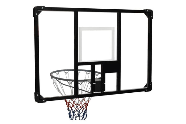 Basketball Backboard Transparent 106X69x3 Cm Polycarbonate - One Size