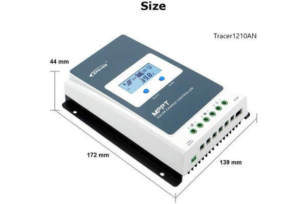 Tracer1210AN EPEVER 10A Solar Charge MPPT Controller 12V / 24V