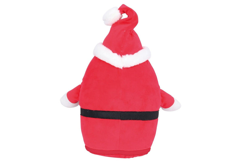 Mumbles Santa Claus Christmas Plush Toy (Red) (One Size)