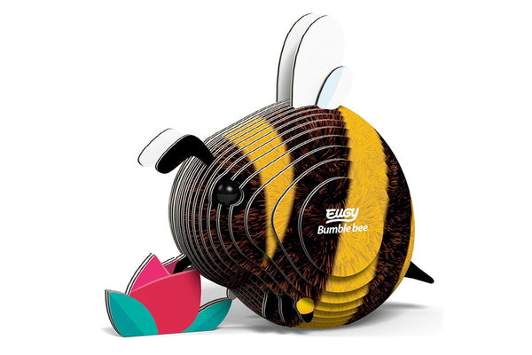 Eugy: Bumble Bee - 3D Cardboard Model