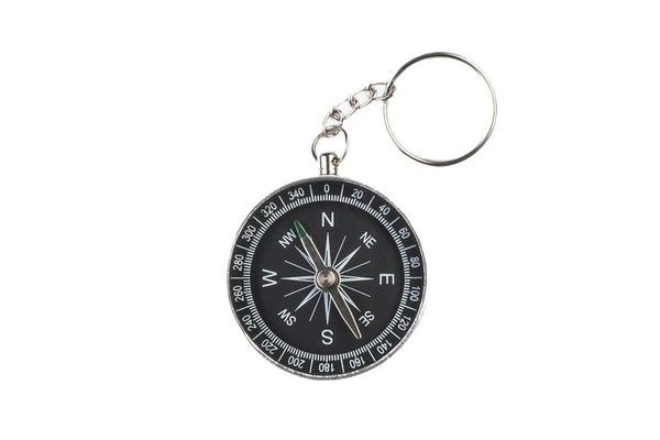 3x Legami Compass Keyring Outdoor Travel Navigation Direction Hiking Camping